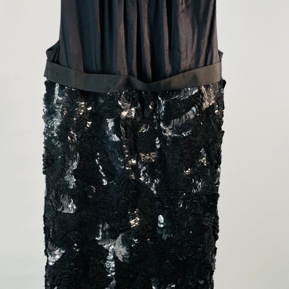 Dice Kayek Pink Label Black Sequin Dress Size 4 - Picture 4 of 11